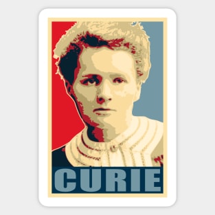 Marie Curie Hope Sticker